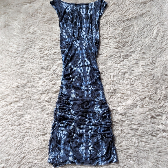 EUC Free People Take Me Away Midi Dress in Night Combo - Picture 2 of 15